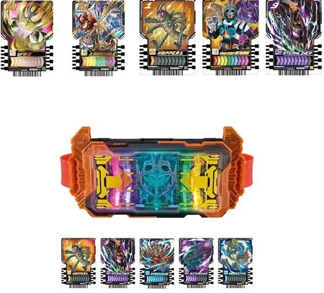 2 карты Киры 3 промо-карты Камен Райдер Гэтчард Пояс трансформации DX Гэтчер Драйвер BANDAI [Подлинный продукт, + в комплекте]