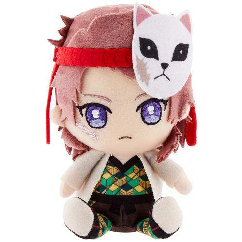 БАНДАИ Убийца Демонов: Kimetsu no Yaiba Sabusagi плюшевая игрушка Chibi сидящая примерно высота 15 см 2267