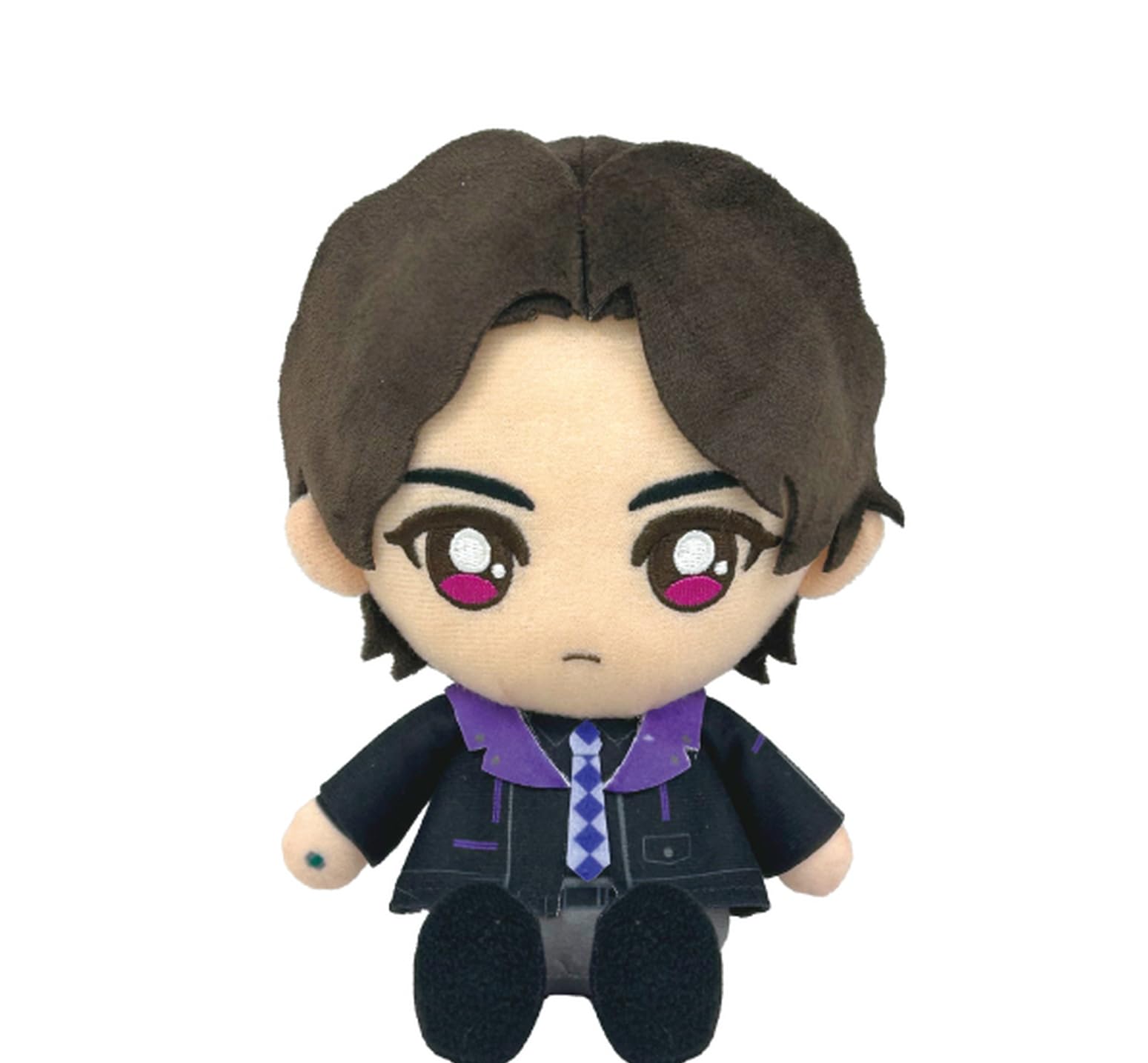 Камен Райдер Гэтчард Черный стальной гаечный ключ Чиби плюшевый